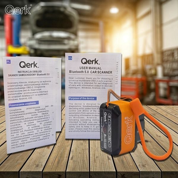 INTERFEJS DIAGNOSTYCZNY Qerk KW905 OBD2 ELM327 BLUETOOTH 5.0 TESTER POLSKI zdjęcie 15