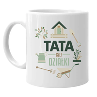 Tata Szef Działki - kubek na prezent dla taty