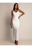 Sukienka długa  na ramiączkach AZZURRA różne kolory