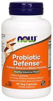 NOW FOODS Probiotic Defense - 13 szczepów bakterii (90 kaps.)