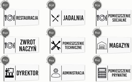 Tabliczka informacyjna BASEN Aluminium BIAŁA Dibond NIERDZEWNA Piktogram na Arena.pl