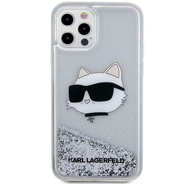 Etui Karl Lagerfeld do iPhone 12, iPhone 12 Pro, Srebrny zdjęcie 3