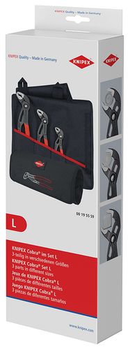 zestaw szczypiec do rur w etui 3-częściowy 150,250,300mm - kn 00 19 559 na Arena.pl