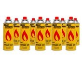 10x GAZ kartusz kartusze gazowe Alpen Camping 400ml 227g