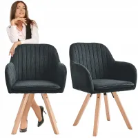 KRZESŁO TAPICEROWANE WELUROWE DO SALONU GABINETU VELVET JADALNIA LUKSUSOWE