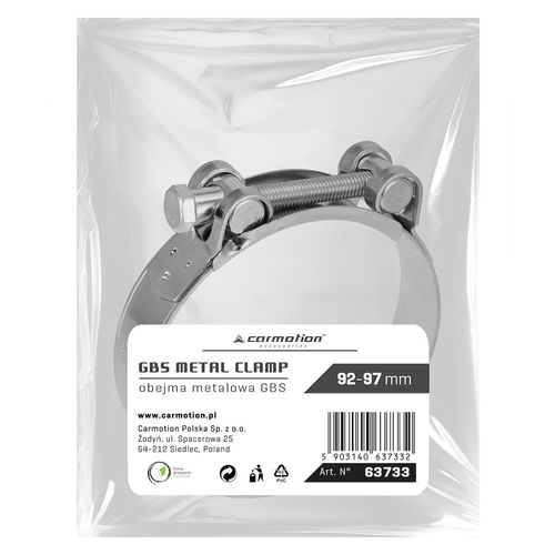 Obejma metalowa GBS 92-97 mm na Arena.pl