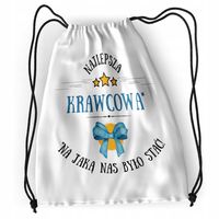 Plecak Dla Krawcowej Sportowy Szkolny Worek Torba Z Nadrukiem Ze Zdjęciem