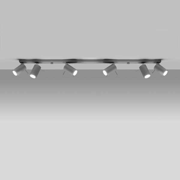 Plafon RING 6L szary zdjęcie 3