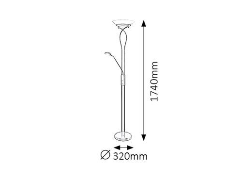 Lampa podłogowa Gamma Trend na Arena.pl