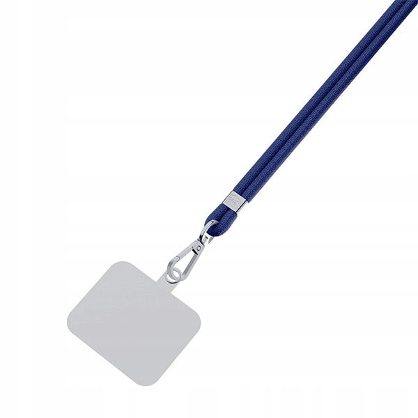 3MK EasyClip Dark Blue (silver) smycz do telefonu zdjęcie 2