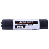 worki na śmieci 160l czarne ldpe 10szt good price