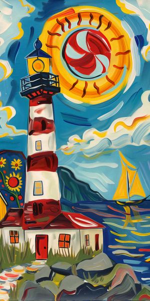 Plakat 50x100cm Żywa Przystań zdjęcie 1