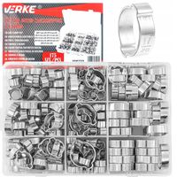 OBEJMY ZACISKOWE METALOWE ZESTAW OBEJM ZACISKOWYCH Z USZAMI ZACISKI 175szt.