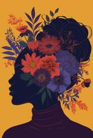 Plakat 67,5x100cm Botaniczna Muza