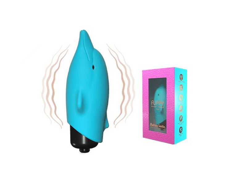 Stymulator-Wibrator - Lastic Pocket Vibe Dolphin zdjęcie 1