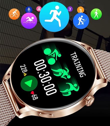 Zegarek Smartwatch Damski Rozmowy Puls Menu na Arena.pl