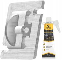 ZACZEPY DO SIATKI NA BALKON DLA KOTA 80SZT + KLEJ