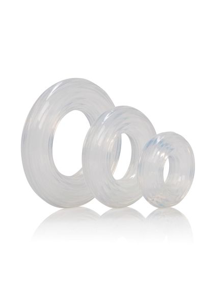 Premium Silicone Ring Set Transparent zdjęcie 1