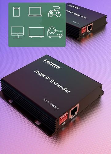 Extender HDMI KVM 300 m po IP CAT6 – Full HD 1080p z obsługą USB na Arena.pl