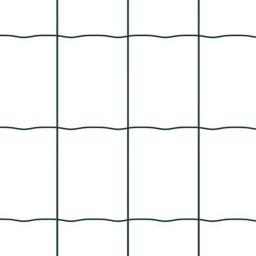 Ogrodzenie z słupkami Zielony 1 x 10 m Stal na Arena.pl