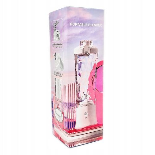 BEZPRZEWODOWY PRZENOŚNY BLENDER TURYSTYCZNY 600ML do Smoothie do Koktajli na Arena.pl