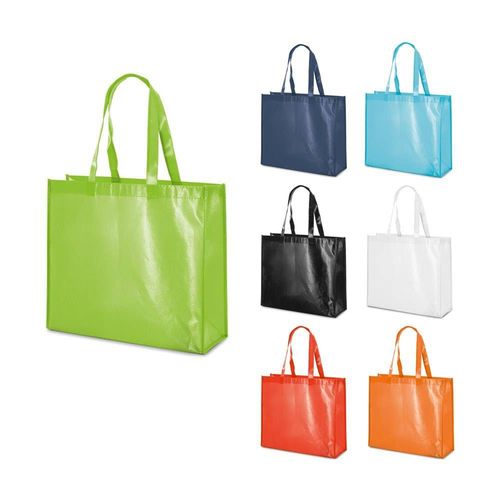 Laminowana torba non-woven, biały na Arena.pl