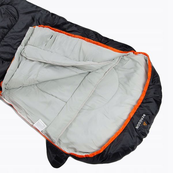 Śpiwór BERGSON Weekend 300 black 230 cm zdjęcie 11