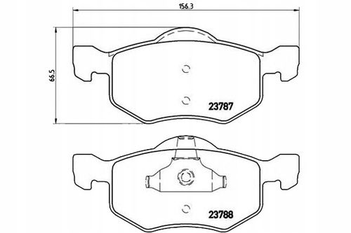 KLOCKI HAM FORD MAVERICK BREMBO na Arena.pl