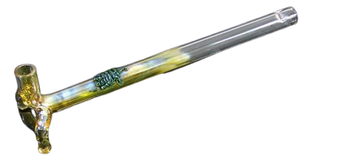 Cygarniczka Szklana Fifka Lufka Dulawka Fajeczka na Nóżkach z Liściem na Arena.pl