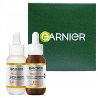 Zestaw Garnier serum do twarzy na przebarwienia z witaminą C na dzień i noc