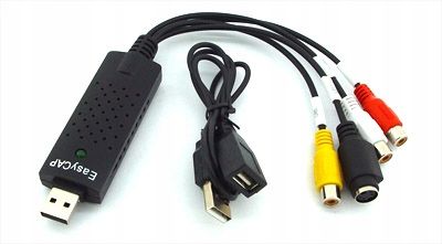 Video GRABBER EasyCap zgrywanie kaset VHS kamer PC WIN 7 8 10 na Arena.pl