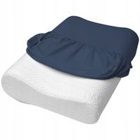 POSZEWKA NA PODUSZKĘ ORTOPEDYCZNĄ PROFILOWANĄ MEMORY UNIWERSALNA GRANATOWA