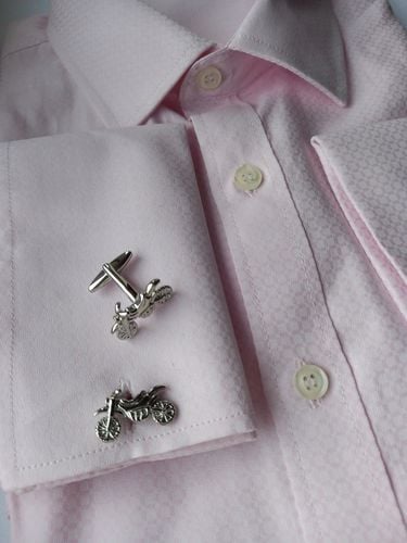 Spinki do mankiet koszuli Motor Motocykl Cross na Arena.pl