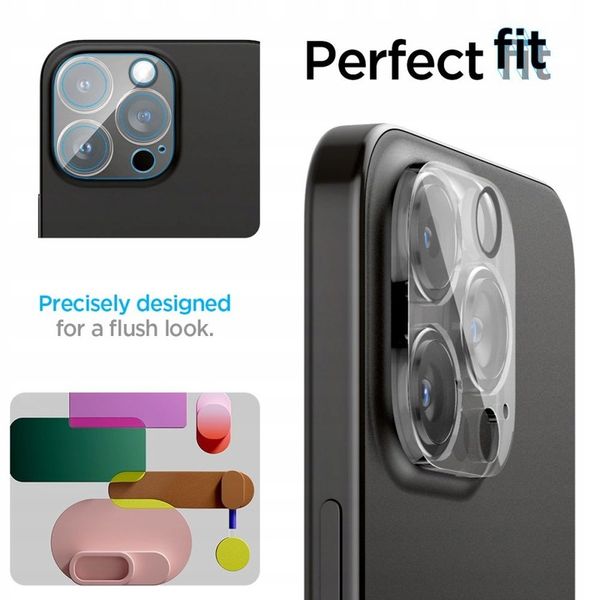 2x Osłona Aparatu Spigen iPhone 14 Pro / Pro Max / 15 Pro / Pro Max zdjęcie 15