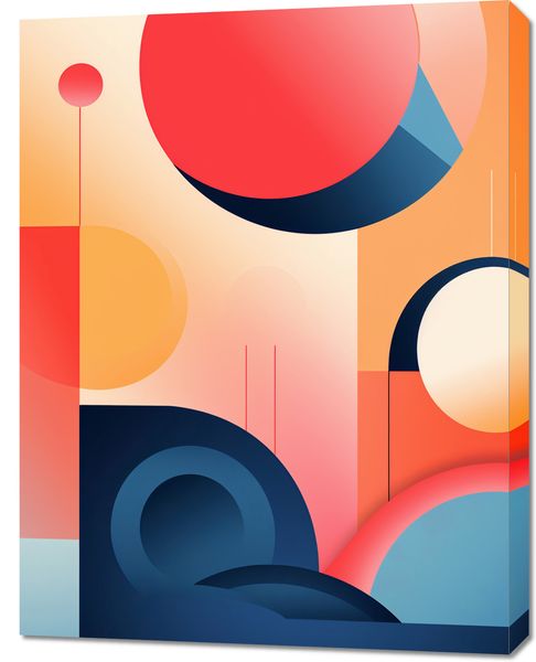 Obraz 70x90cm Geometryczne Marzenia zdjęcie 1