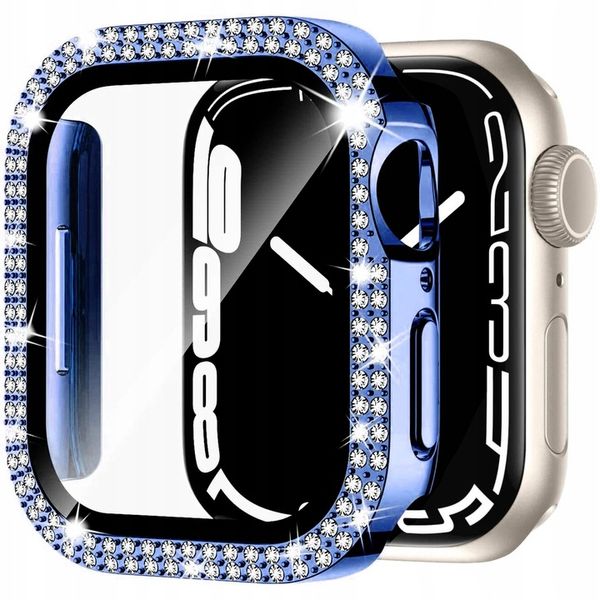2w1 ETUI + SZKŁO DO APPLE WATCH 4/5/6/7/8/9/SE 40/41/44/45MM KOLORY zdjęcie 4