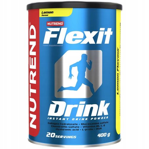 NUTREND FLEXIT DRINK 400G ZDROWE STAWY WIĘZADŁA GLUKOZAMINA MSM na Arena.pl