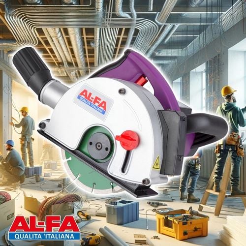 BRUZDOWNICA ELEKTRYCZNA DO BETONU FREZARKA ZESTAW NARZEDZIA TARCZE 3100 W na Arena.pl