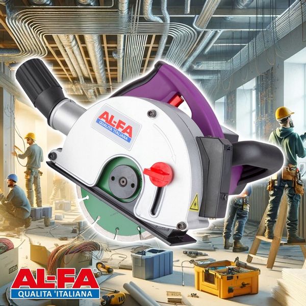 BRUZDOWNICA ELEKTRYCZNA DO BETONU FREZARKA ZESTAW NARZEDZIA TARCZE 3100 W zdjęcie 10