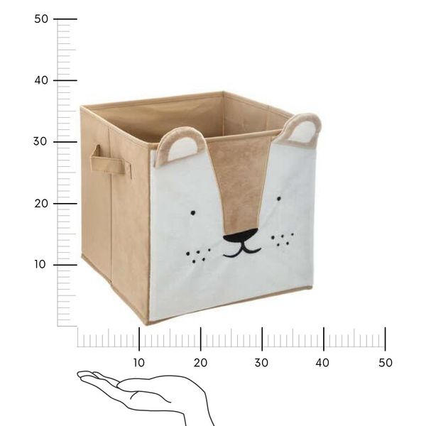 Pudełko do regału Lew brązowy zdjęcie 3