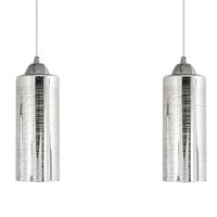 2-punktowa lampa wisząca 6754/2 8C do kuchni chrom