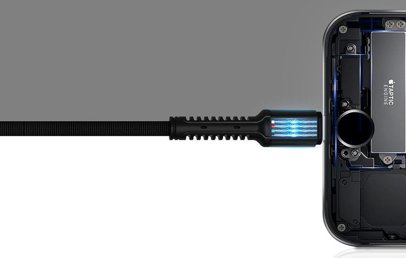 Kabel USB LDNIO LS64 lightning, 2.4A, długość: 2m zdjęcie 1