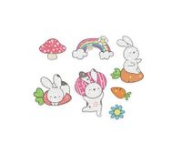 HAFT DIAMENTOWY - NAKLEJKI WESOŁY KRÓLICZEK KSZK-025 DP CRAFT