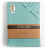 Prześcieradło z Gumką Bawełna 180x200 +30cm  J. Turkusowe DecoKing