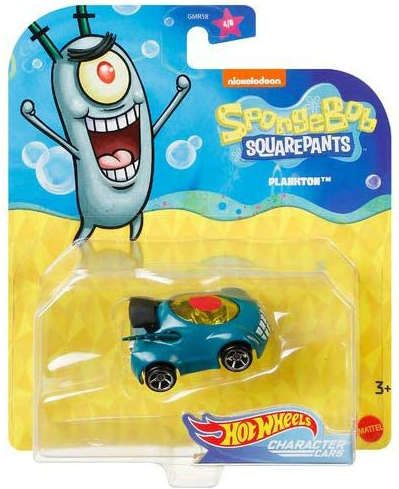 Mattel Autko Hot Wheels SpongeBob samochód Plankton na Arena.pl