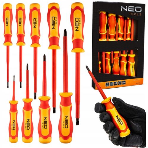 Zestaw wkrętaków śrubokrętów 1000V, 9 szt., NEO 04-143 na Arena.pl