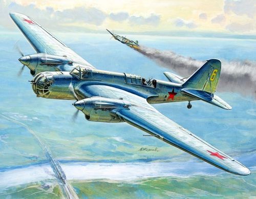 Zvezda Soviet Bomber SB-2 na Arena.pl