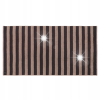 RĘCZNIK KĄPIELOWY BAWEŁNIANY BRĄZOWY 70 X 140 CM FROTTE