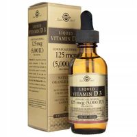Solgar Witamina D3 5000 IU (125 µg) w płynie - 59 ml