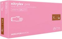 rękawice nitrylowe 100 szt. 10-xl nitrylex pink